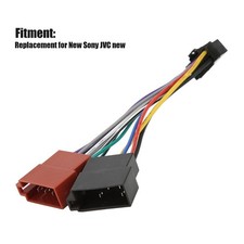 Radio Stereo Harness Adapter ISO Wiring Harness Connector Repalcement