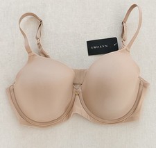 New Natori 36D Cloud Comfort Back Smoothing T-Shirt Bra 731338 Buff NWT