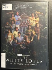 The White Lotus The Complete Third Season DVD - USED FORMER LIBRARY COPY