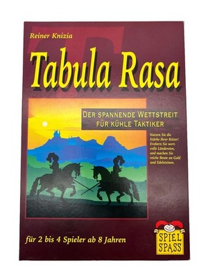 Tabula Rasa - Der Spannende Wettstreit für kühle Taktiker Spiel Spass Legespiel
