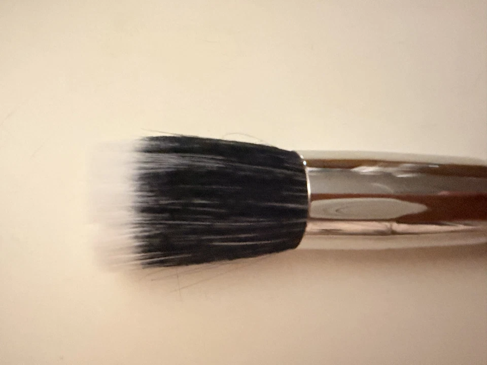 MAC 187 пунктирная щетка для лица новый натуральный козий волос РЕДКАЯ снята с производства - окончательная продажа - Изображение 3 из 4