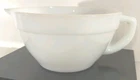 Fire King - Oven Ware - Batter/Mixing Bowl #18 Milk Glass, Vintage, MCM, Atomic