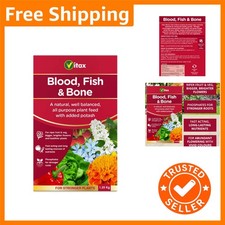 Boost Plant Health with 1.25kg Blood Fish & Bone Granules - Organic Fertilizer 10.39 per kilo