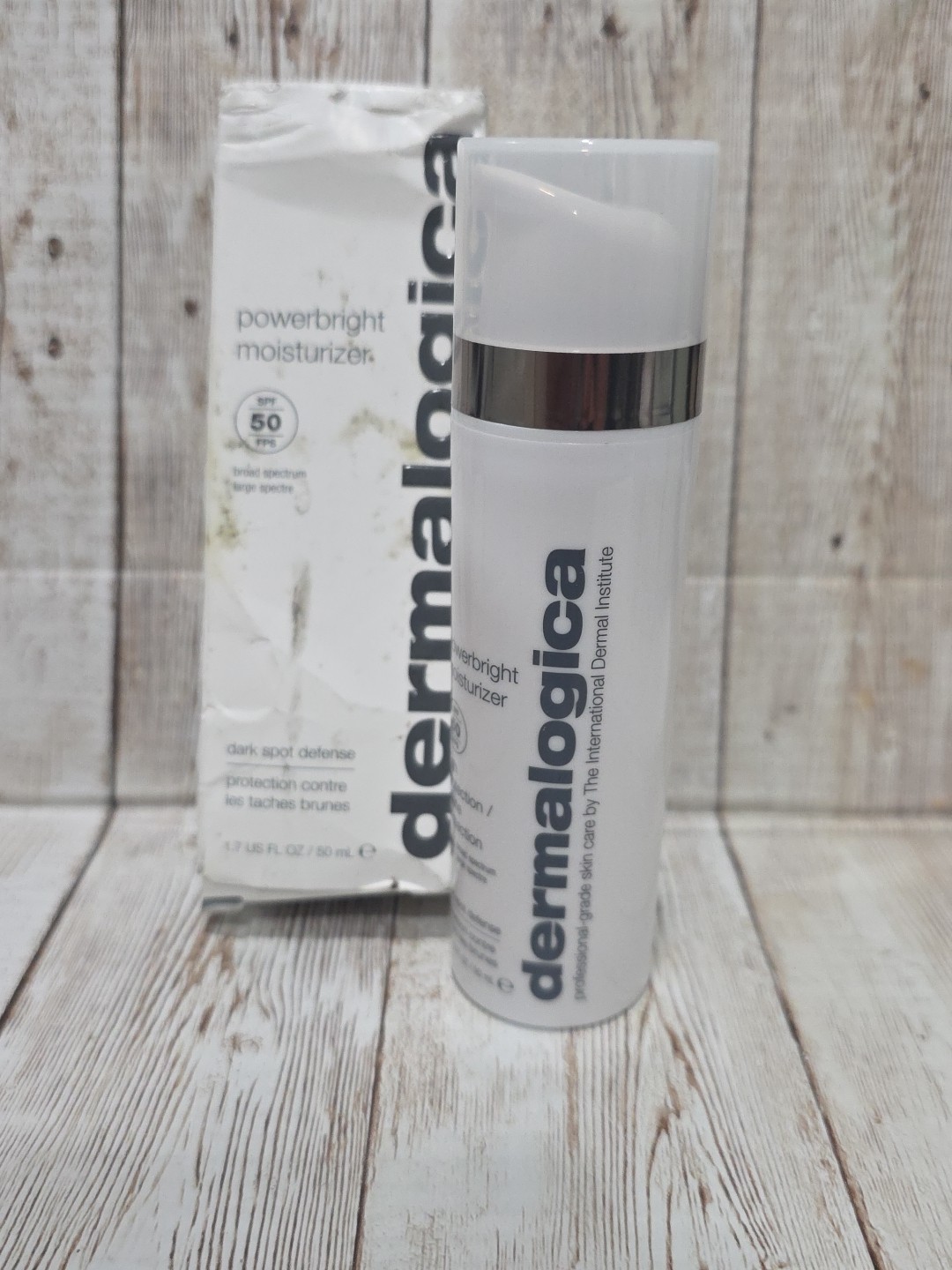 Dermalogica Powerbright Moisturizer SPF 50 Dark Spot Defense NIB 1.7oz / 50mL