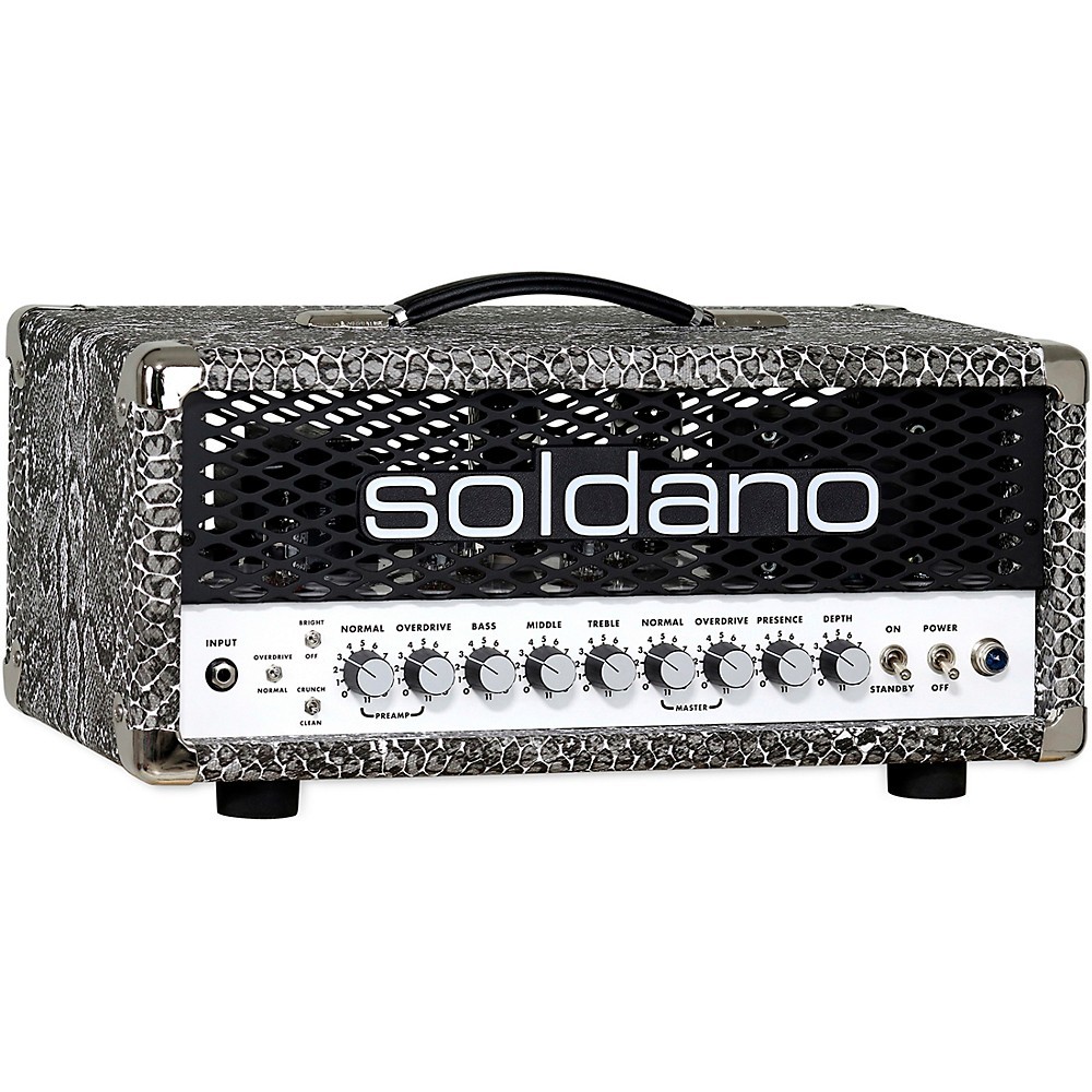Soldano SLO-30 Super Lead Overdrive 100W Tube Amp Snakeskin Refurbished