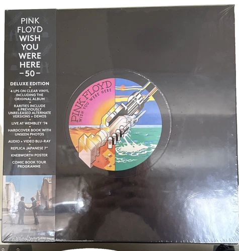 Pink Floyd Wish You Were Here 50th Anniversary Deluxe Edition Vinyl LP Boxed Set