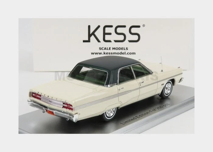KESS-MODEL KE43053000 PLYMOUTH - FURY 4-DOOR SEDAN 1968 - IVORY GREEN - 1/43 - Immagine 2 di 2