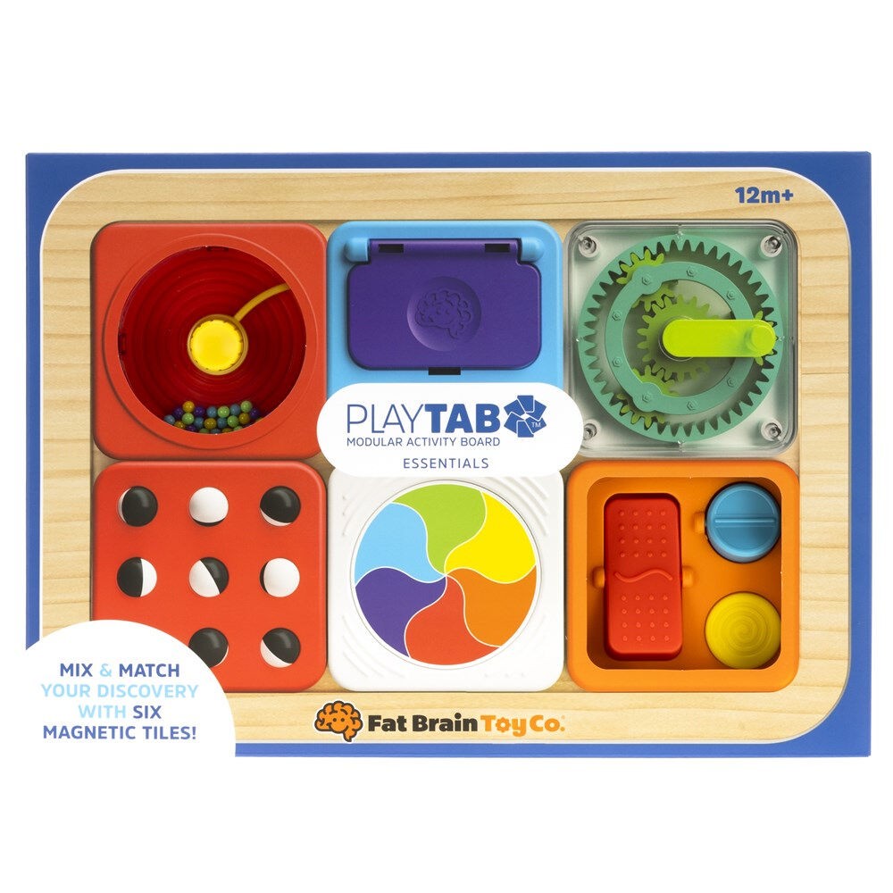 Fat Brain Toy Co PlayTab Essential Set 6 Tiles 12m+ 