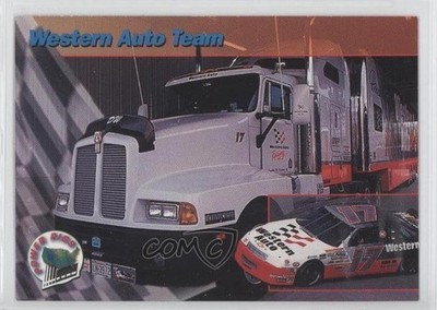 1994 Power Racing Rigs Western Auto Barry Dodson Darrell Waltrip Team HOF 0s5