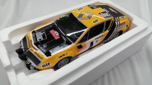 Miniature Otto 1/18 OT138 Alpine A110 Olympique Blanche - Modèle Résine De Collection