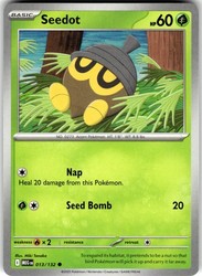 Seedot 013/132 Mega Evolution Common