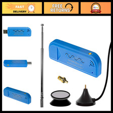 Mini USB RTL-SDR Receiver Set with Antenna, Mount SMA Adapter - Software Defin