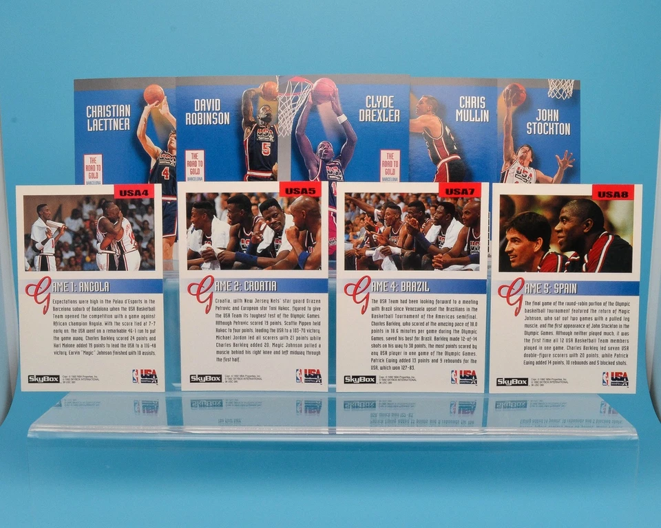 Juego completo Skybox 'The Road To Gold' Dream Team 1992-93 Foto 4 de 4
