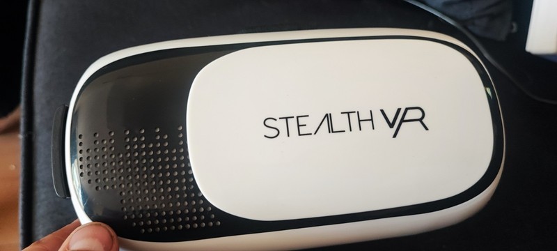 Virtual Reality (VR) Headset Designed To Be Used With A Smartphone.