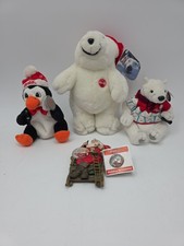 Vintage Lot Of Coca Cola Coke Polar Bear Peng...