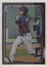 2015 Bowman Chrome Prospects Asia Exclusive Black Refractor Tyler Naquin 1h5