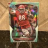 2022 Bowman University Chrome - Jalen Carter #37 Aqua Refractor /299 (RC)