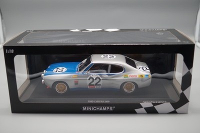 1/18 Minichamps 155718522 Ford Capri RS 2600 #22 24H Spa 1971 CAMEL -DK073