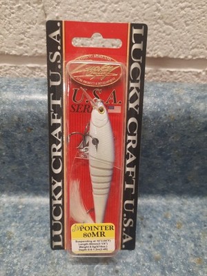 Lucky Craft Live Pointer 80 MR Suspending Segmented Jerkbait 80mm 5/16 oz Rare!