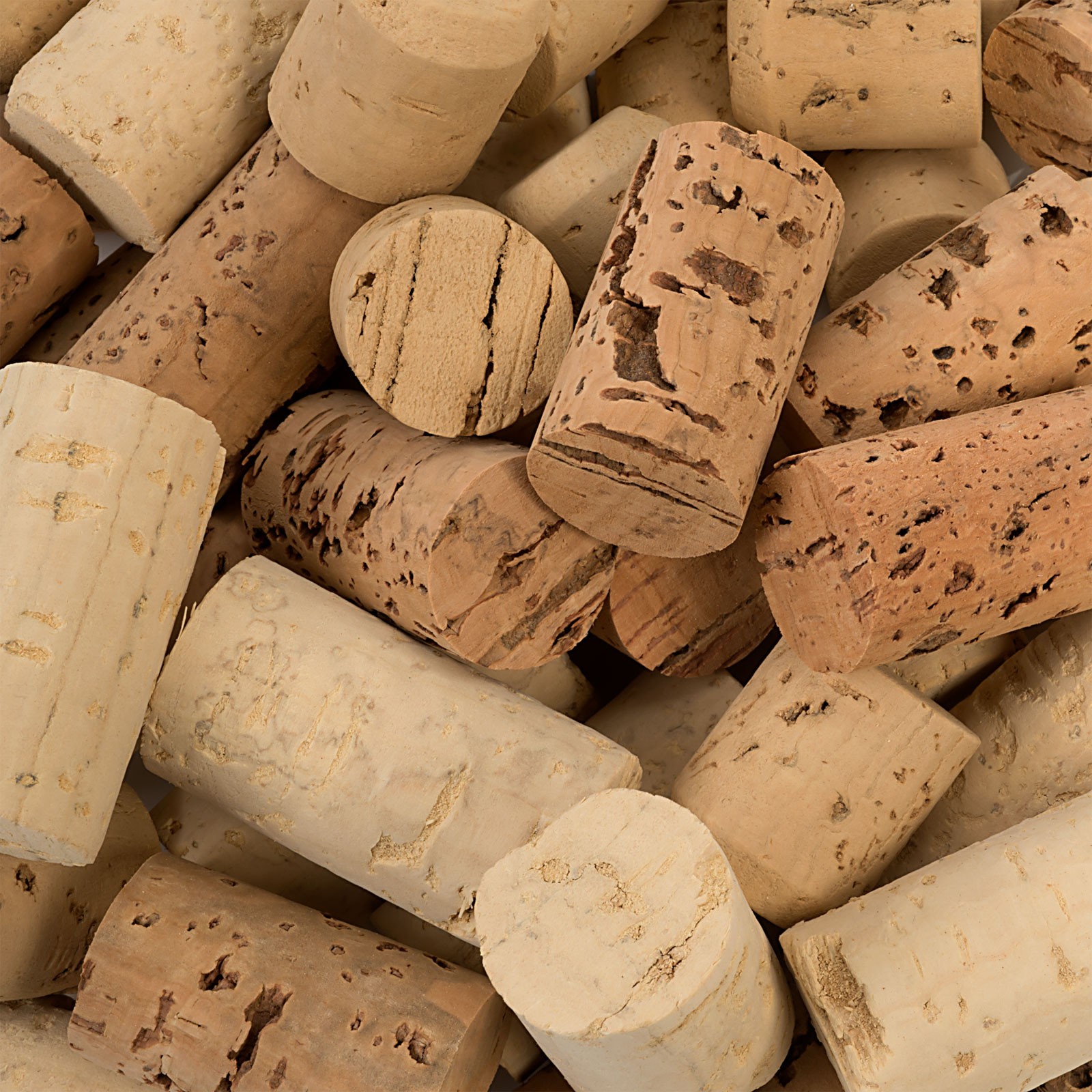 100g ASSORTED MIXED SIZE CORK TOPS PIECES FISHING FLOATS ART CRAFT MODELLING - Image 2