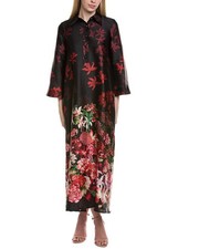 Teri Jon By Rickie Freeman 3/4 Sleeve Maxi Dress Women's