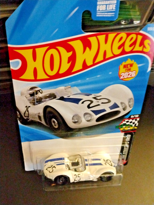 2026 Hot Wheels Maserati TIPO 61 White 9/10 Starting Grid 123/250