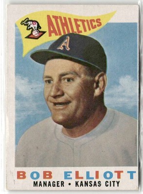 1960 Topps #215 Bob Elliott EX - EX/MT