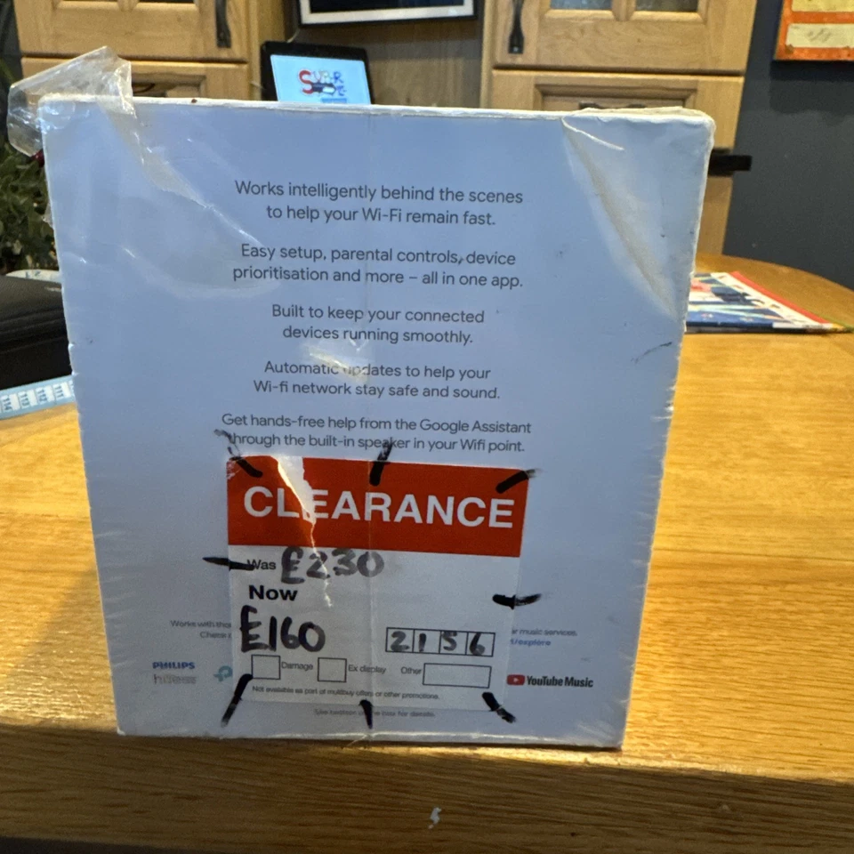 New and sealed box, Google Nest Wifi Dual-Band Mesh Router and access point  - Image 4 of 4