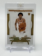 2021 Flawless Collegiate KAI JONES Diamond Rookie Gold #1/10 - TEXAS LONGHORN RC
