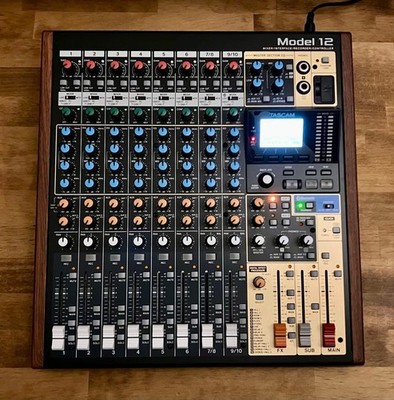 TASCAM Model 12 12-Track Desktop Multitrack Recorder Mixer
