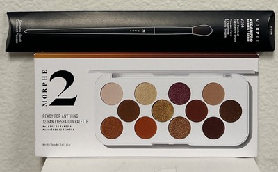 Morphe Ready For Anything Eyeshadow Palette + Eyeshadow Brush V204