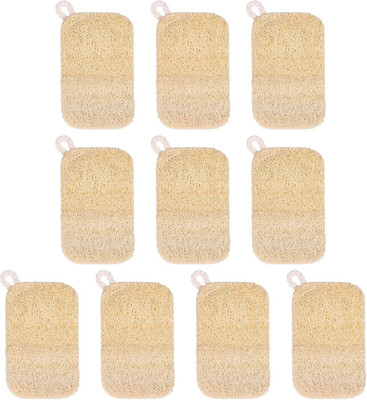 10 PCS Natural Sponges for Dishes, Loofah Dish Sponge for Kitchen Compostable Na