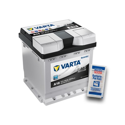 Varta Autobatterie Starterbatterie Blue Dynamic 12V 74Ah 680 A B13 + Pol-Fett