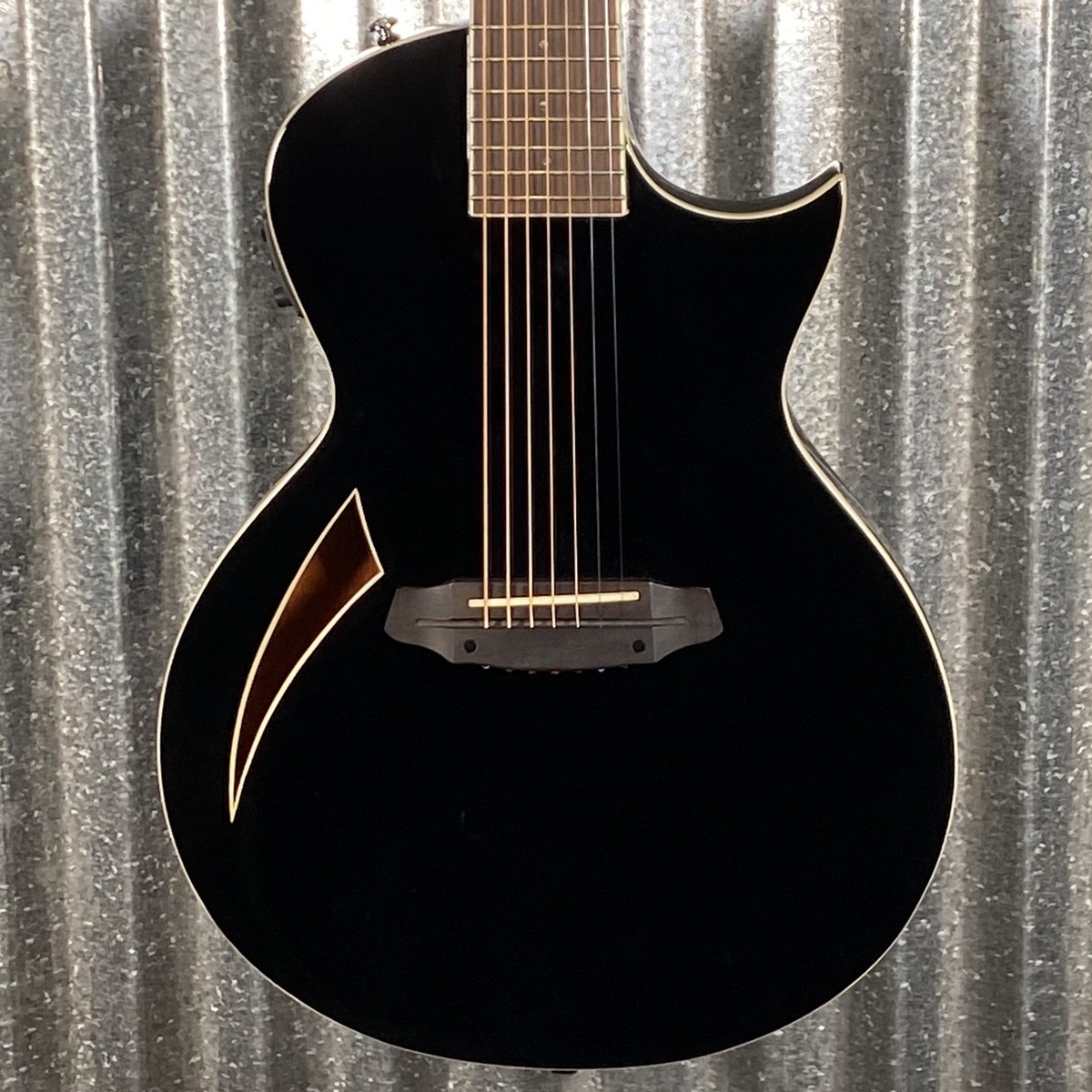 【廃盤】String Pocket チーク/ブラック ESP LTD TL-7 7 String Acoustic Electric Thinline Black Guitar