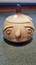 Sylvac Vintage Onion Crying Face Pot