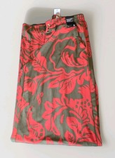 Palazzo, Soft Pant, Womens Small, New W Tags, Orange/Gray, Sits Just Below Waist