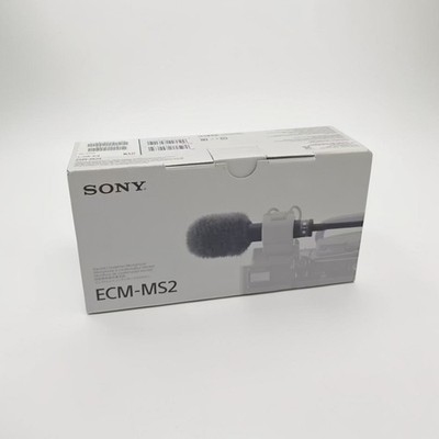 Sony ECM-MS2 Elektret Kondensator Stereo Mikrofon MS Stereo XLR Camcorder XDCAM