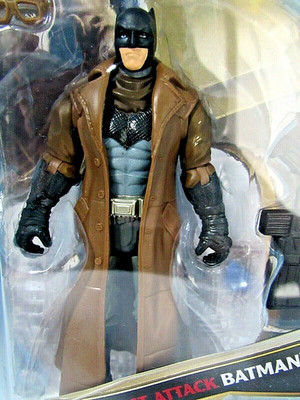 DC COMICS BLAST ATTACK BATMAN 6'' FIGURE W/MEGA BLASTER ~ NEW IN BLISTER PACK 