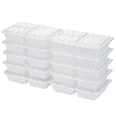 Good Cook Meal Prep, 3 Compartments Bpa Free, Microwavable/dishwasher/freezer Sa