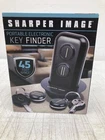 Sharper Image Portable Electronic Key Finder With 45 Ft Range & Tabletop Base
