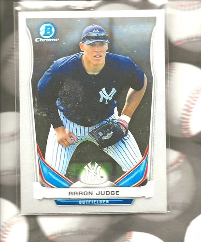 AARON JUDGE 2014 BOWMAN CHROME DRAFT TOP PROSPECTS CARD #CTP-39