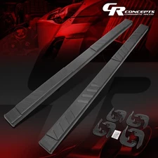 5" FLAT STEP BAR RUNNING BOARD FOR 2019-2024 SILVERADO/SIERRA 1500 CREW CAB