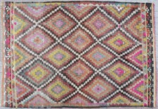 Tappeto Nomadi Turchi Vintage, Lana Kilim, Tappeto 75"X106" Area Rugs,...