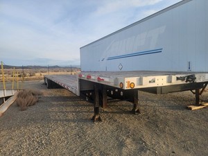 2013 Doonan Step Deck Spread Axle 48 Foot Semi Trailer # 4638