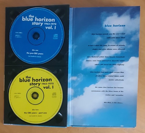 VARIOUS ARTISTS-THE BLUE HORIZON STORY 1965-70-3 x CD BOX SET + BOOKLET-EX.COND - Picture 3 of 5