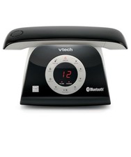 VTECH VS122-16 Retro Cordless Phone Bluetooth, Call Blocker, Answering System