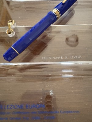 omas fountain pen Europe collection