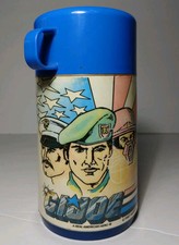 Vintage 1987 GI Joe Defiant Space Shuttle THERMOS FOR LUNCHBOX 1980s GI JOE ARAH