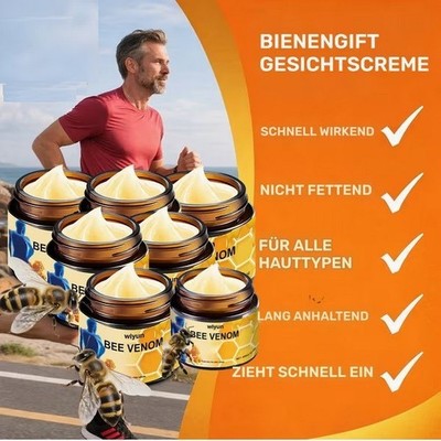 Bienen-Gift-Gelenk-Hautpflegecreme, feuchtigkeitsspendend straffend,  sanft