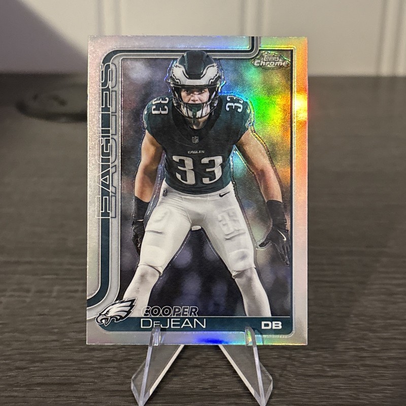 2025 Topps Chrome - Cooper DeJean #252 Refractor